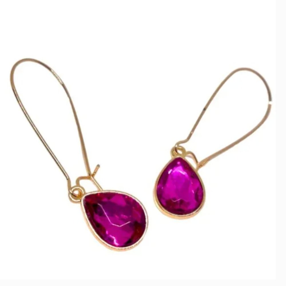 ⭐️❤️ FREE Tear Drop Water Rain Boho Peasant Hipster Hippie Art Farm Earrings